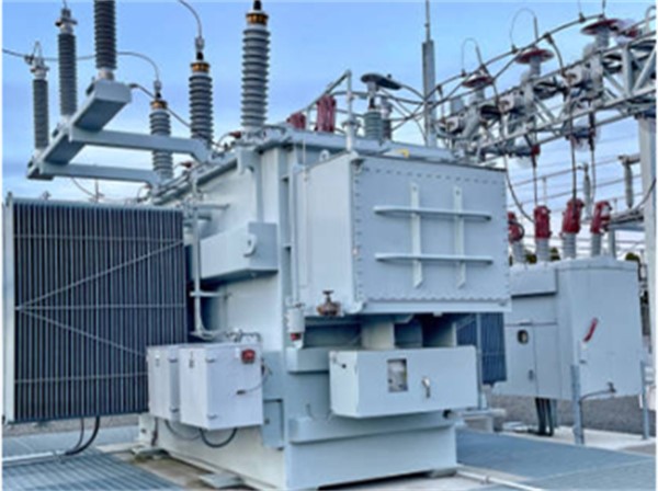 TIG Main Power Transformer with Cooling System in Operation TIG Main Power Transformer with Cooling System in Operation